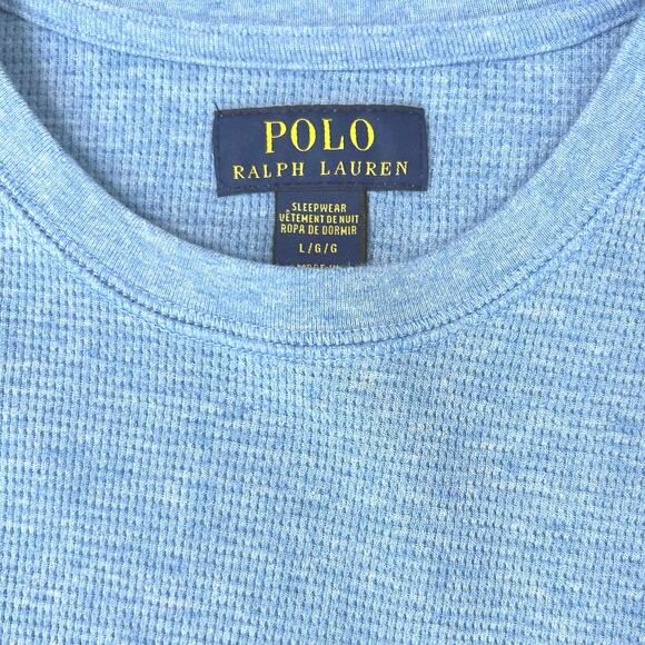 Polo Ralph Lauren Light Blue Long Sleeve Tee - Picture 4 of 7